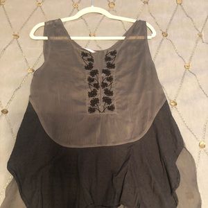 Free people sheer tank top